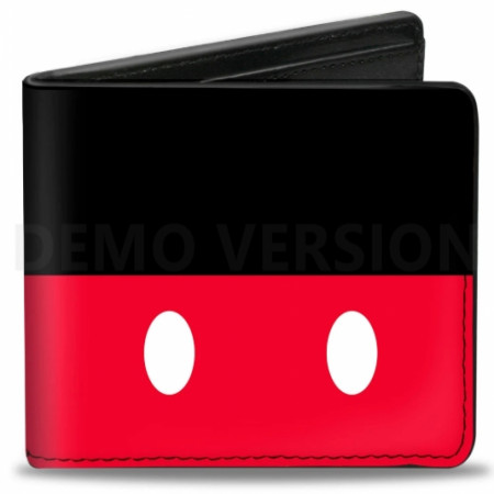 Disney Mickey Mouse Costume Wallet